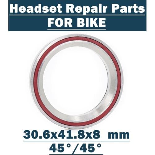 HC-MH-P08H8 Bearing 30.6*41.8*8mm 45/45 Bicycle 1-1/8 Inch Balls Bicycle Headset Repair Parts Ball Bearings