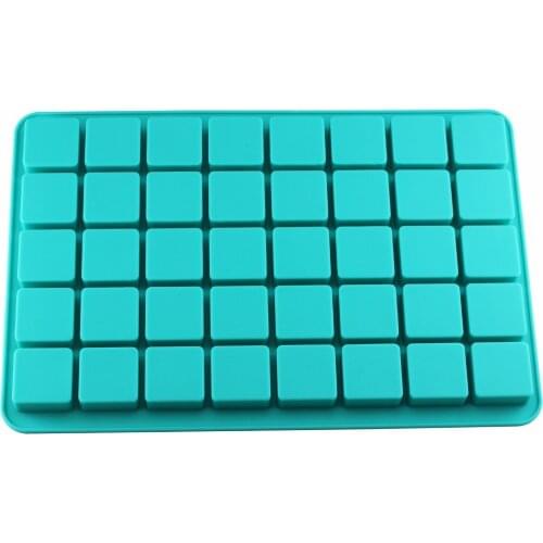 Mujiang 40 Cavities Square Caramel Candy Silicone Molds For Chocolate Truffles Mold Jelly Ice Tray Mould Cake Decorating Tools