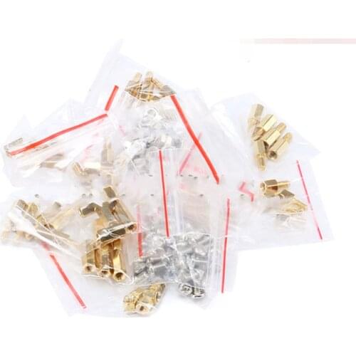 M3 nut screw M3*5 6 8 10 12 15 +6 Double pass Copper pillar package