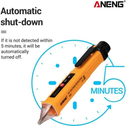 Voltage Detectors Digital 12-1000V AC Non-Contact Tester Pen Volt Tester Meter Volt Current Electric Test Pen Home Tool