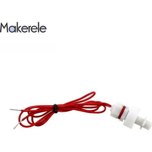 Water Float Switch PP Plastic Material 8mm Thread 110/220v MK-PFS2508 Water Level Liquid Sensor Float Switch From Makerele