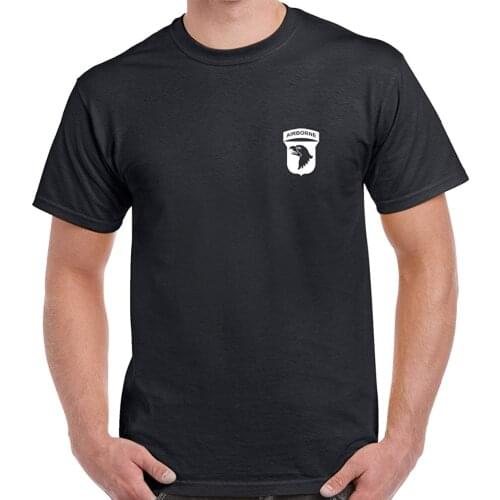 Shirts MenS 101St Airborne 2 Sided Brand 2019 Male Short Sleeve Cool Designs Best Selling Men Cool T Shirts