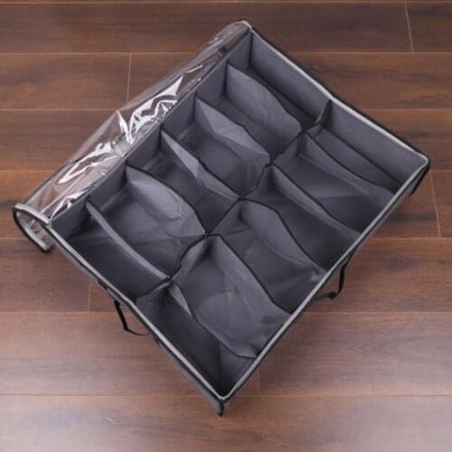 Universal Shoes Box Drawer Organizer For Shoe Storage Foldable Box Underwear Division Storage Boxes Under Bed Storage Bag