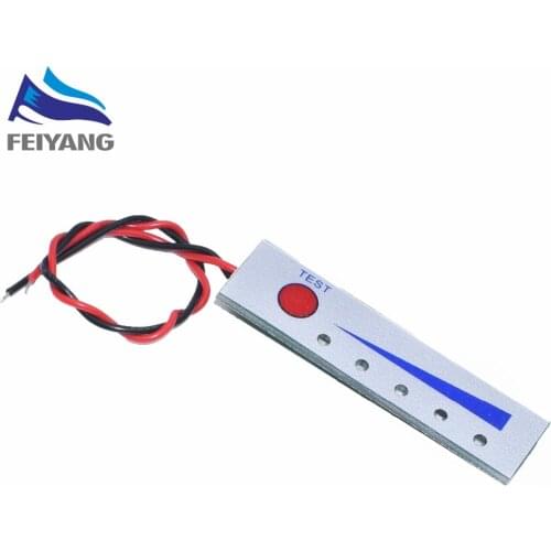 Waterproof 2S 3S 4S Li-ion Lithium Battery Capacity Indicator Electricity Power LED Display Board Meter Tester 8.4V 12.6V 16.8V