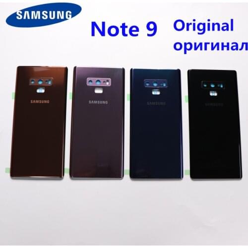 SAMSUNG Back Battery Cover Glass note9 For Samsung Galaxy Note 9 N960 SM-N960F N9600 N960U N960F Back Rear Glass Case Original