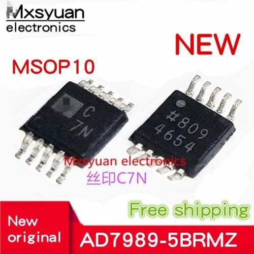 1pcs~10pcs/lot AD7989-5BRMZ AD7989-5BRM AD7989-5 C7N MSOP10 New original In stock
