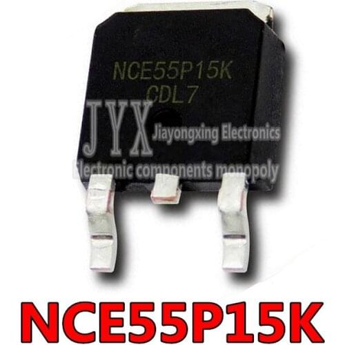 10PCS/LOT NCE55P15K -55V -15A TO-252 New original spot hot sale
