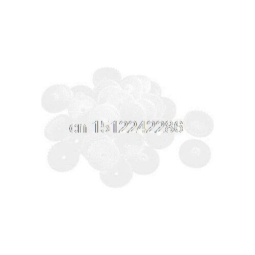 30 Pcs 15mm x 2mm 28-Teeth Single Steering RC Toy Motor Drive Shaft Crown Gear