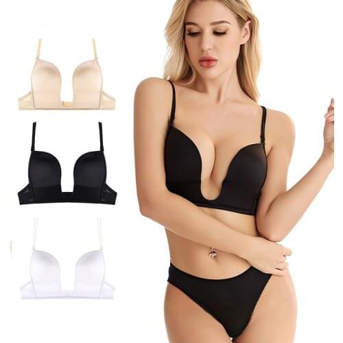 Seamless Simple Underwear for Women Push Up Wire Free Adjustable Straps Sexy Bralette Lingerie Sports Bra