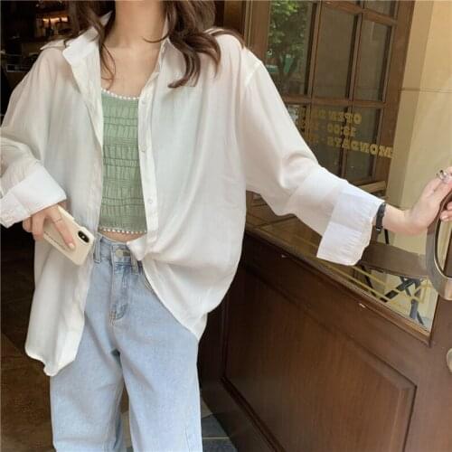 Cheap wholesale 2021 spring summer autumn new fashion casual ladies work women Blouse woman overshirt female OL Vy6909