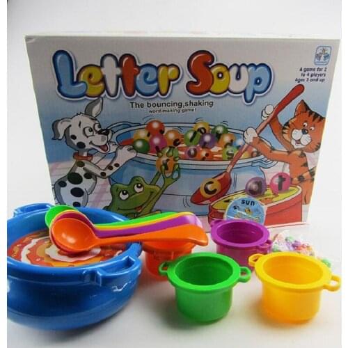 Fly AC Interesting Electric Vitality Alphabet Soup Fun Learning Spelling English Word Toys Children Puzzle Educational Toys