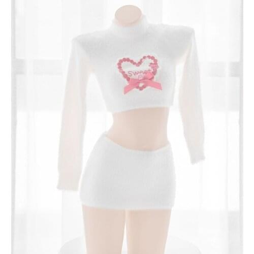 Maid Kawaii Japan Erotic Serve Costumes Slutty Lingerie Outfit New Cute Anime Sexy Princess Cat Girl Cosplay Lingerie Set