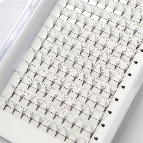 Short Easy Fan Eyelashes Extensions Faning Easy Eyelash Bloom Flare Eye Lash Russian Eyelash Extensions Volume Cilia Silk Lash