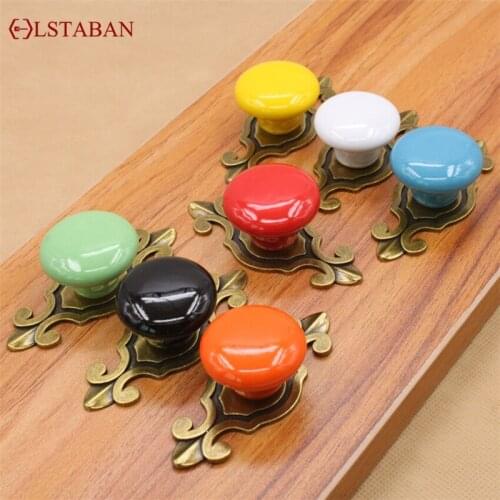 LSTABAN American Modern Minimalist Cabinet Single Hole Handle Closet Wine Cabinet Drawer Bookcase Black Single Hole Handle