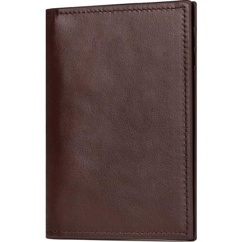 100% Genuine Leather Mens Wallets Unisex Short Purse Real Cowhide Ladies Wallets for Man Short Black Wallet Portefeuille Homme