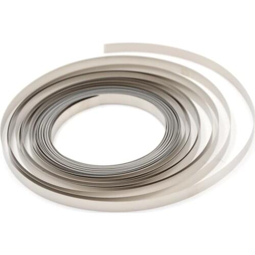 10M 8mmx0.2MM Ni Plate Nickel Strip Tape For Li 18650 26650 Battery Spot Welding High Quality