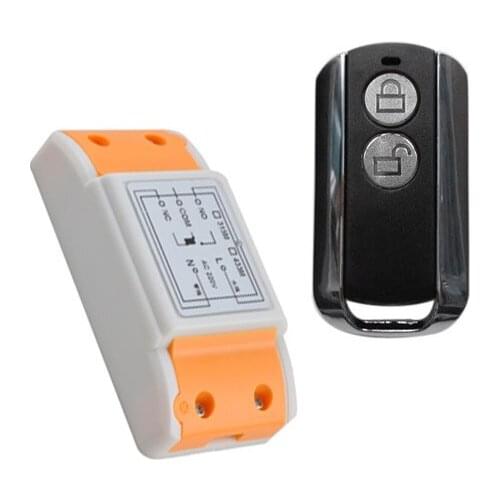 2016 new 220 v 1 ch wireless remote control switch 1 piece receiver +1 piece transmitter refined life