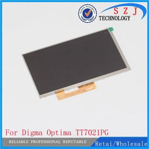 New 7'' Inch 30pin LCD Display Screen For Digma Optima 7.21 3G TT7021PG tablet pc Replacement Free Shipping