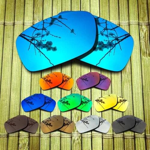 Polarized Replacement Lense For-Oakley Crankcase Sunglasses Frame True Color Mirrored Coating - Options