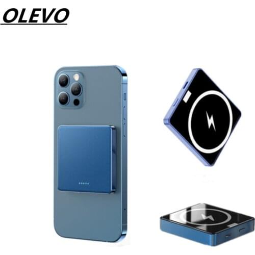 Power Bank PD20W Fast Charging 5000mAh Magnetic Powerbank For MagSafe iPhone12 Mini Pro Max Huawei Xiaomi 15W Wireless Charger