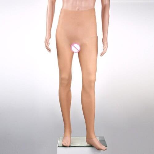 Silicone Cropped Hips Ass Enhancer Open Crotch Transgender Shape Wear Make Body Sexy Shape Has 2 Different Style Men Bodysuit