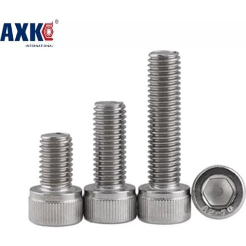 2019 Top Fashion Vis Drywall 50pcs/lot Metric Thread Din912 M5x16 Mm M5*16 304 Stainless Steel Hex Socket Head Cap Screw Bolts
