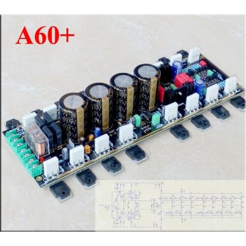 Wei Liang A60+ reference gold voice A60 current feedback power amplifier high power DIY kit amp board