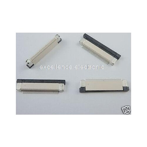 10Pcs FPC FFC 0.5mm Pitch 30Pin Drawer Type Ribbon Flat Connector Bottom Contact