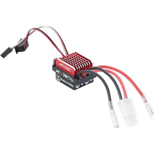 1060 60A Waterproof Brushed ESC Speed Controller with 6V/2A BEC for 1/10 RC Crawler Traxxas TRX4 Axial SCX10 HSP Parts