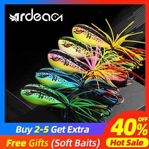 Ardea New ABS Plastic Thunder Frog Bait 55mm 9g Luya Lure Duckweed Frog Fishing Gear Fishing Tackle