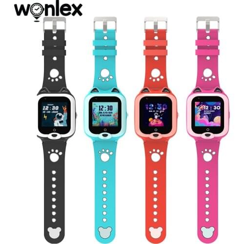 Wonlex Smart Watch Baby GPS WIFI LBS Positioning Tracker 4G Video Camera Voice Chat KT22 GEO Location Child Cute Smart-Watches