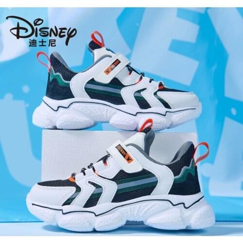 Disney childrens sports shoes spring new mesh breathable casual shoes all-match non-slip baby basketball shoes