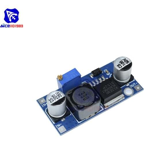 Diymore XL6009 Non-isolated DC-DC DC 3-12V to DC 12-24V Adjustable Step Up Power Supply Boost Converter Module Replace LM2577