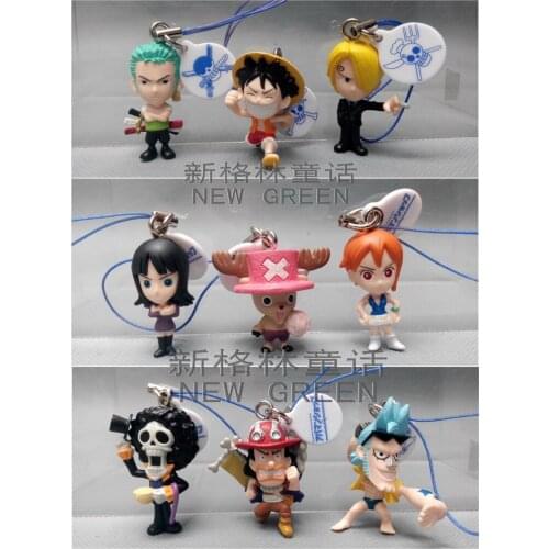 BANDAI One Piece Action Figure Genuine 2 Years Ago EX Limited Robin Nami Usopp Gacha Pendant Rare Out-of-print Model Pendant Toy