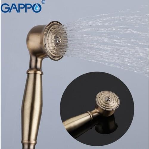 Gappo handheld water saving sauna tap shower head sprayer bathroom accessories TOP Quality classical Brass alcachofa ducha GA26