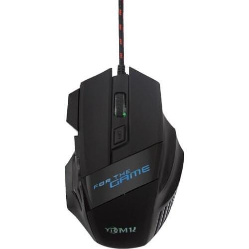 Wired Gaming Mouse 6 Button 3200 DPI USB Cable Ergonomic Computer Mice With Backlight For PC Laptop