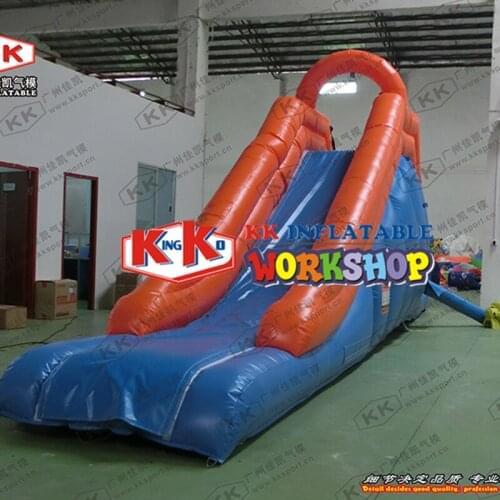 Popular Home backyard Inflatable Slide Small Kids Air bouncy Slide