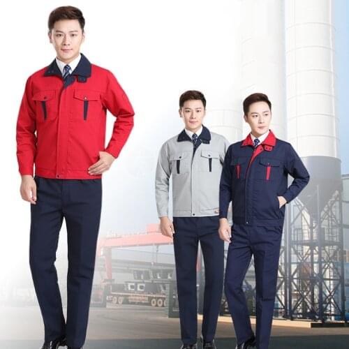 Worker Uniform Spring Autumn Wear-resistant Work Clothing For Men Women Mechanical Auto Repair Workshop Durable worker Coveralls