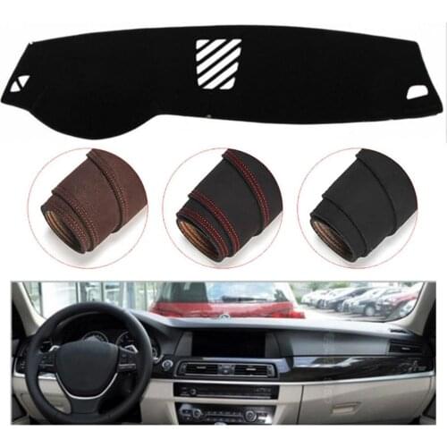 Console Dashboard Suede Mat Protector Sunshield Cover Fit For BMW 5 Series 2010-2016