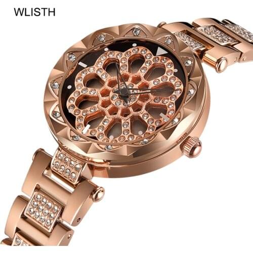 Wlisth Womens watches Quartz watch Net celebrity womens watch always running watch vibrato quartz watch ladies watch wholesale