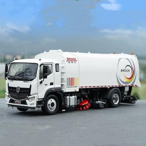 1/35 Metal Alloy Die Casting Foton Proco Washing and Sweeping Car Simulation Car Model High-end Collection Gift Decoration