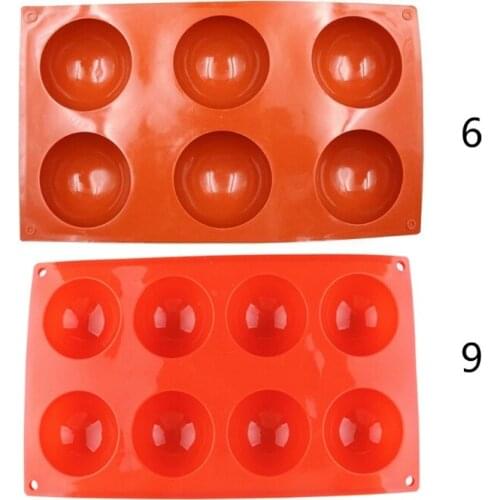 6/8 Holes Epoxy Resin Mold Handmade Soap Silicone Mould DIY Crafts Making Tool A0NF