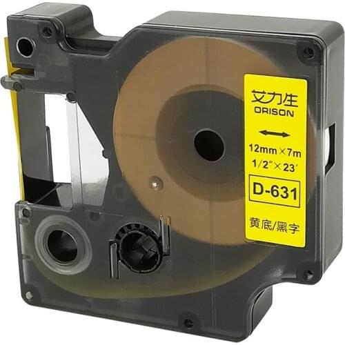 12mm Label Tape For Ribbon Printer PT-E100 200