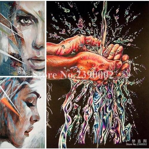 Needlework Full Square Diamond Embroidery Beauty 5D Diy Diamond Painting Cross Stitch Mosaic Rhinestones Wall Decor Crafts