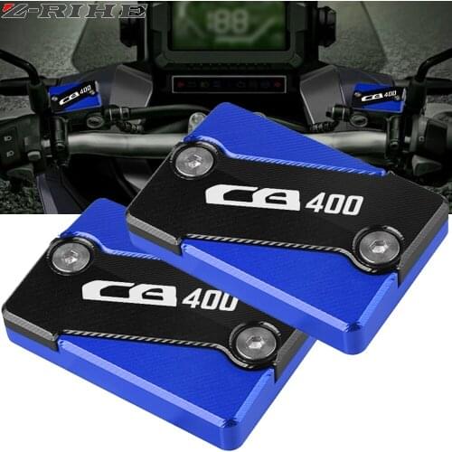 Aluminum Front brake Fluid Tank Reservoir Cover oil Cap For HONDA CBR400R CBR400F CB400X 2013 2014-2016 Motorcycle accessories