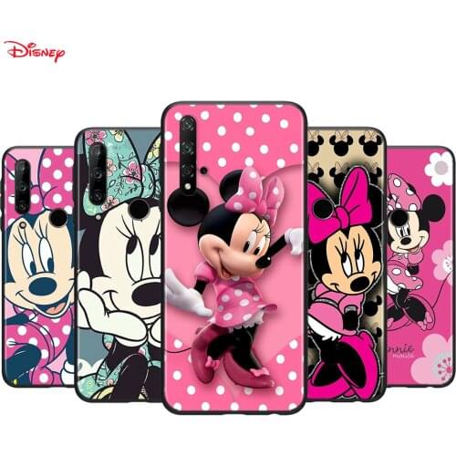 Silicone Cover Disney Minnie Mouse For Honor 30 30S V30 V20 9N 9S 9A 9C 20S 20E X10 20 7C Lite Pro Plus Phone Case