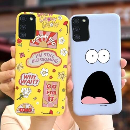 Cute Cartoon Case For Samsung Galaxy A02S Case SM-A025F Soft Slim Back Cover For Samsung A02s A025F A 02 s Full Coque 6.5'' Bags
