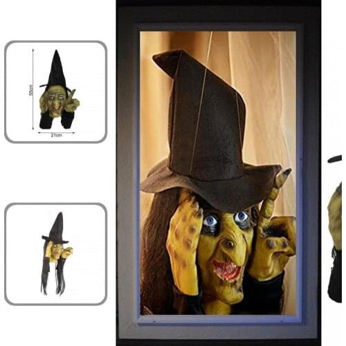 Long-lasting Funny Halloween Pendant Indoor Outdoor Decorations Gifts Halloween Window Decoration Festival for Window