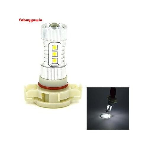 JMT-363 h16 - 80W 680lm 16LED lumiere blanche voiture antibrouillard - (DC 10 ~ 24V)
