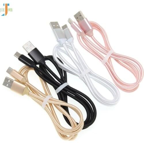 Fast Charging New Shell Nylon Braided Micro USB Type C Cable Charger for IPhone 8 XR Huawei Phone Charging USBC Cord 200pcs/lot